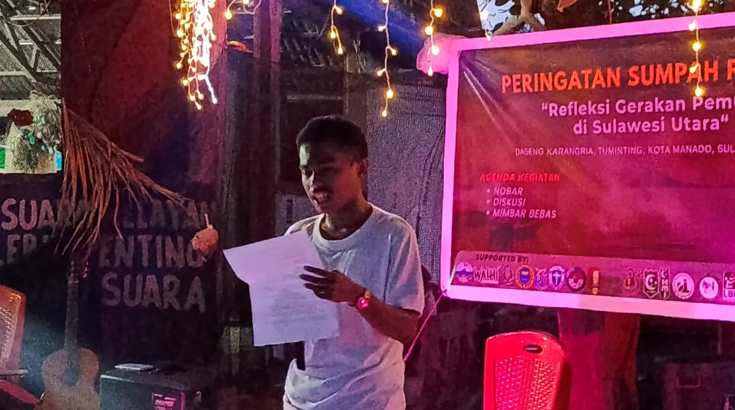 Ferdi Samsudin Kritik Kerusakan Lingkungan Lewat Puisi “Rimba yang Dikhianati Negeri”
