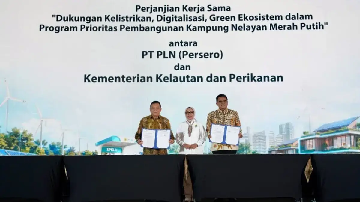 KKP Gandeng PLN Perkuat Infrastruktur Listrik Kampung Nelayan Merah Putih