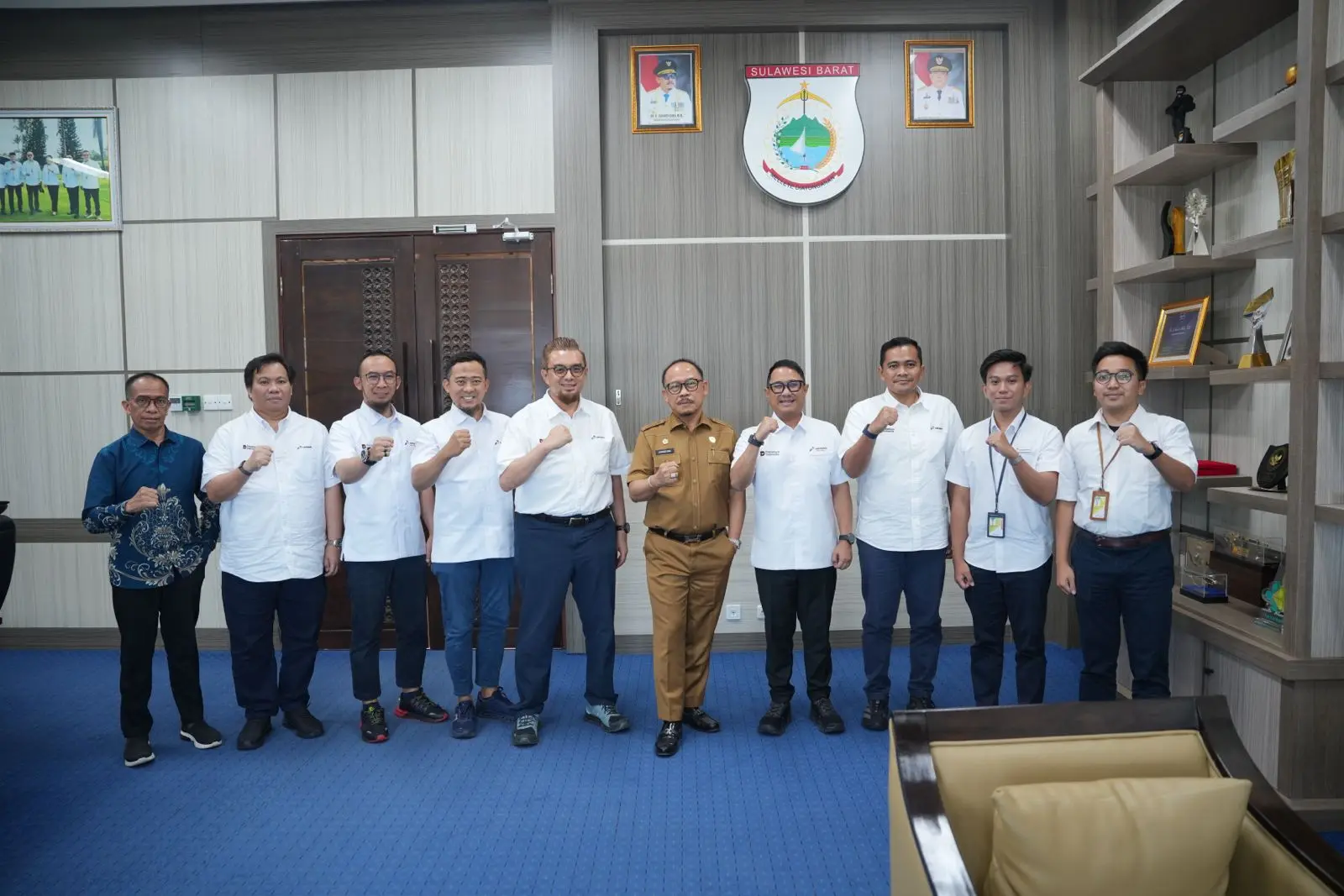 Pertamina Patra Niaga dan Gubernur Sulbar Perkuat Sinergi Penyaluran Energi