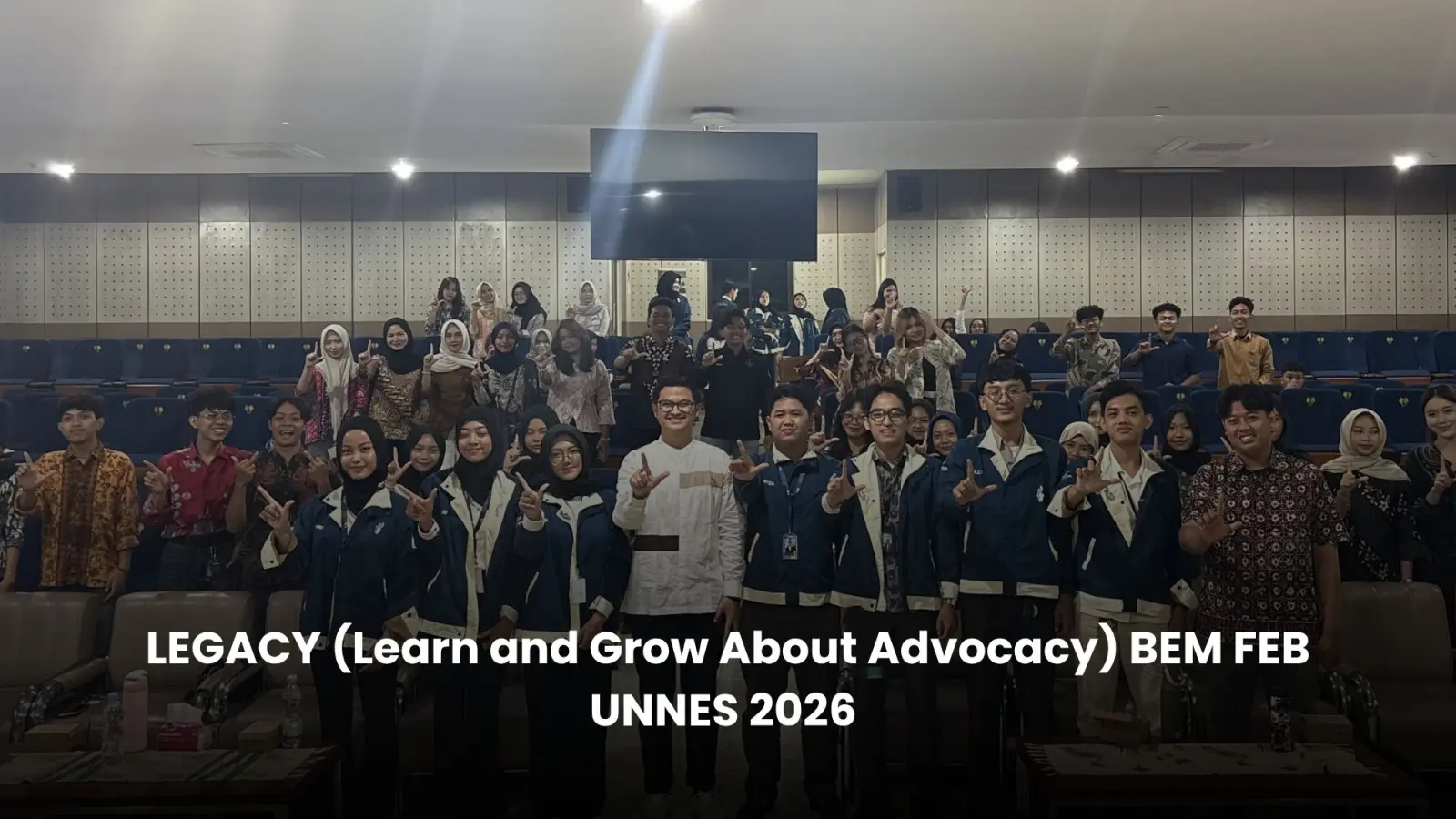 Legacy 2026: BEM FEB UNNES Bentuk Wadah Strategis dalam Menjawab Tantangan Apatisme Mahasiswa