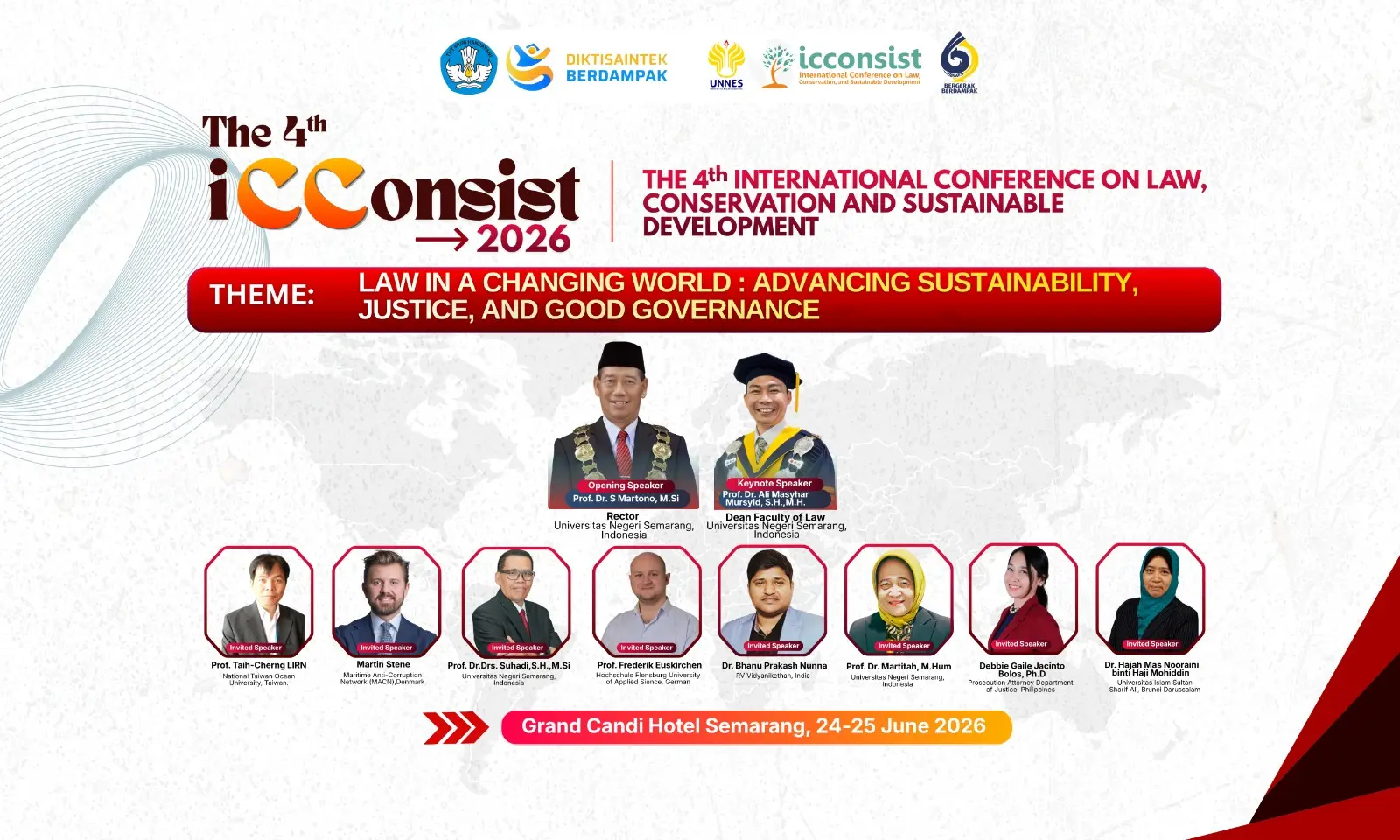 FH UNNES Officially Launches ICCONSIST 2026: Driving Global Legal Transformation for Sustainable Development