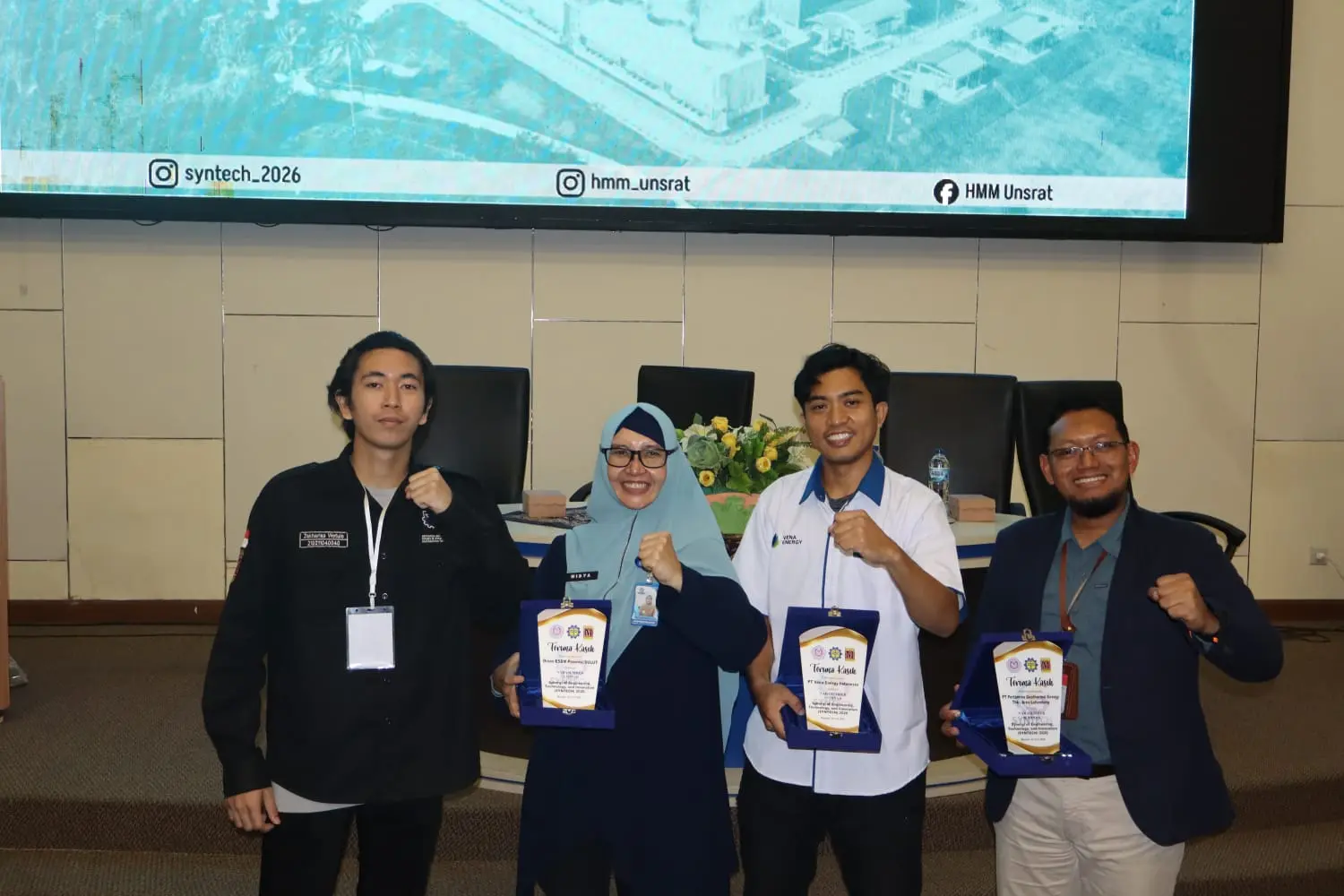 HMM UNSRAT Sukses Gelar Seminar Energi Terbarukan, Bahas Optimalisasi Potensi Energi Terbarukan ke Sistem Jaringan Kelistrikan Sulawesi Utara