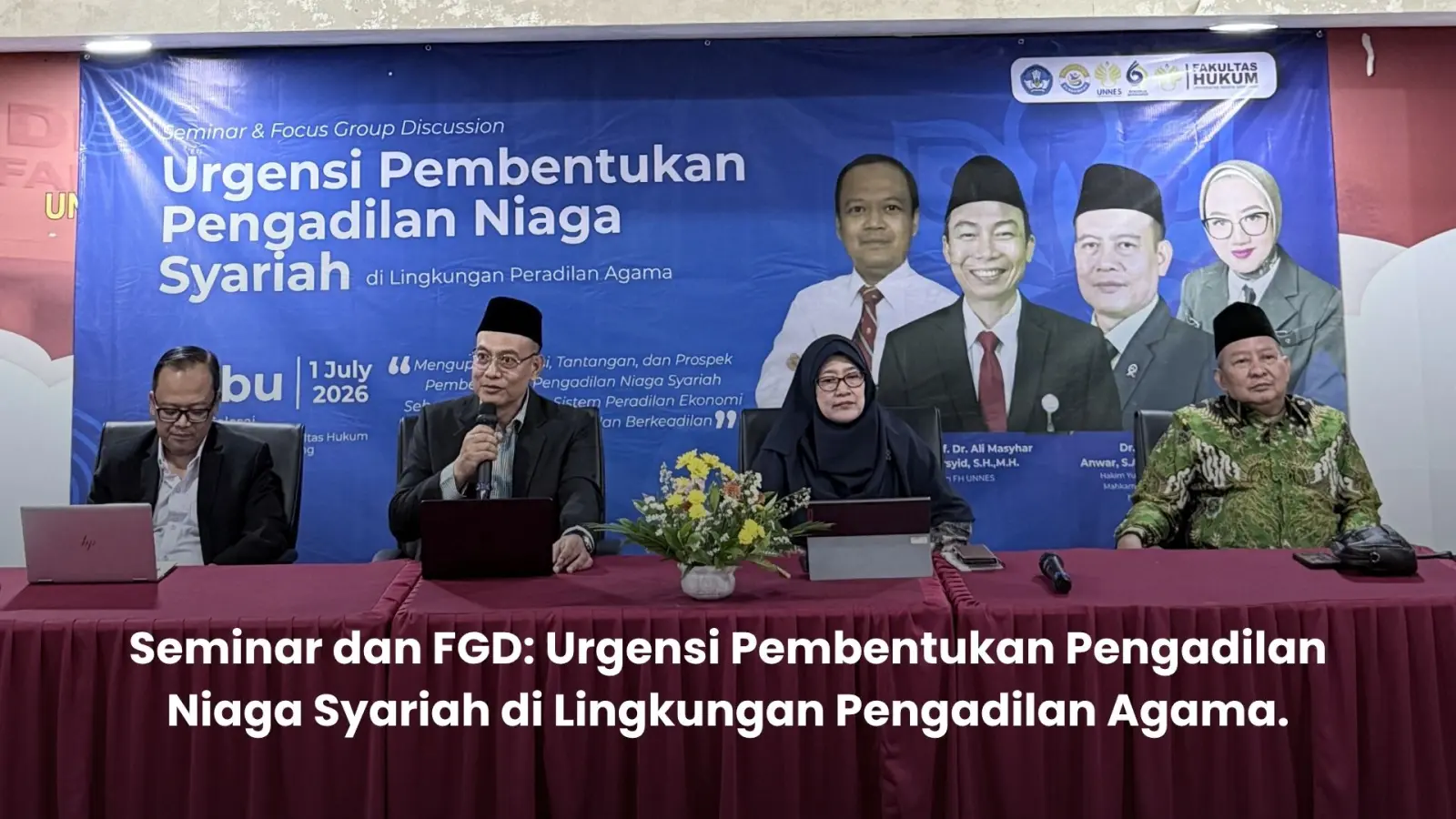 Akademisi dan Praktisi Peradilan Dorong Pembentukan Pengadilan Niaga Syariah untuk Perkuat Kepastian Hukum Ekonomi Syariah