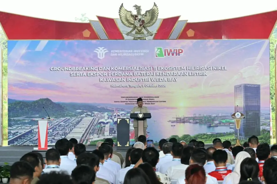 11 Proyek Hilirisasi Nikel Senilai Rp180 Triliun Diluncurkan di Maluku Utara