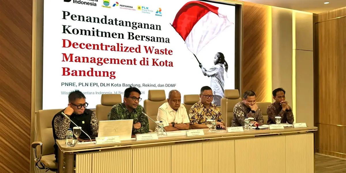 Pertamina NRE Bangun Model Ekonomi Sirkular melalui Decentralized Waste Management