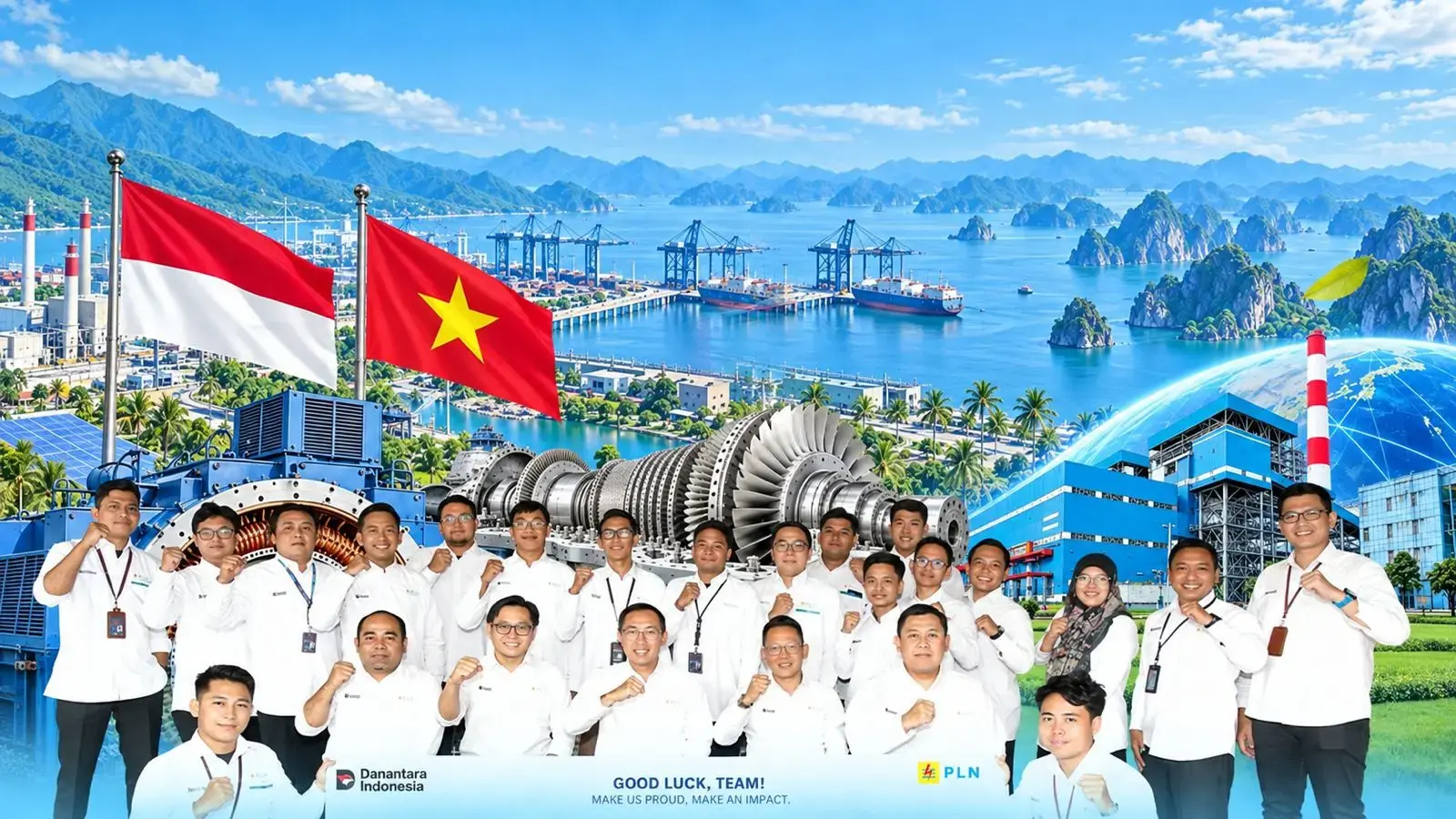 PLN IP Services Perluas Pasar Global Lewat Proyek Overhaul Pembangkit di Vietnam