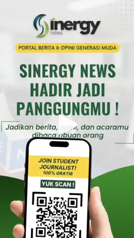 Sinergy News sebagai Portal Berita & Opini Generasi Muda HADIR JADI PANGGUNGMU!